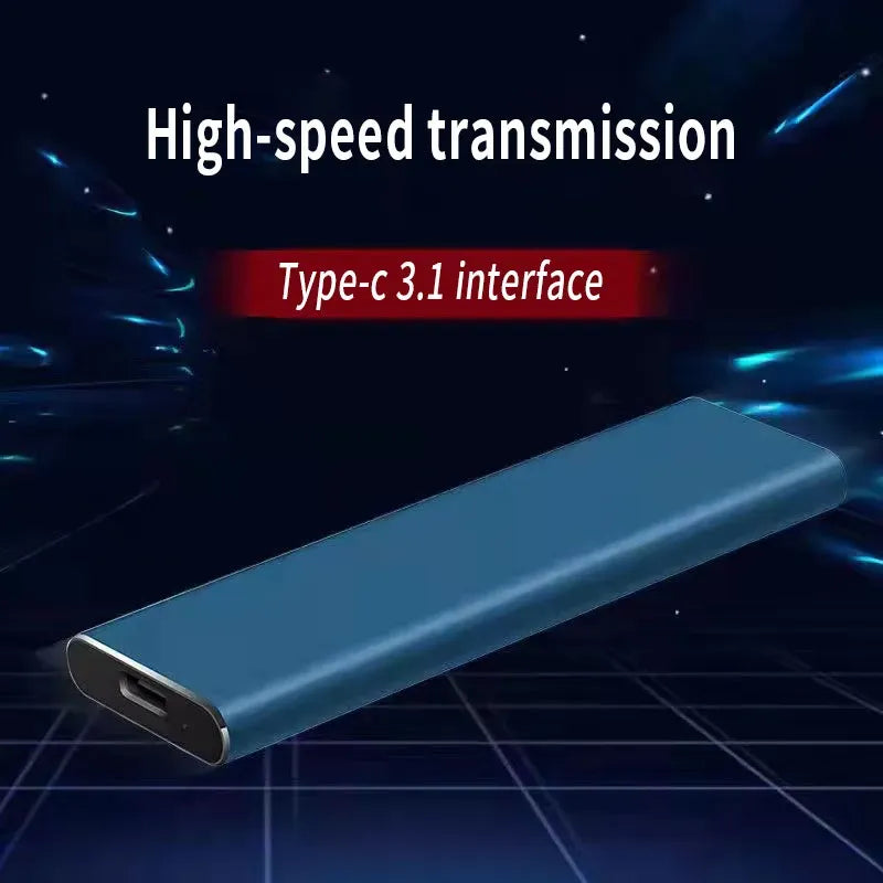 SlimVault | Portable USB-C Drive with High-Speed File Transfer & Durable Build