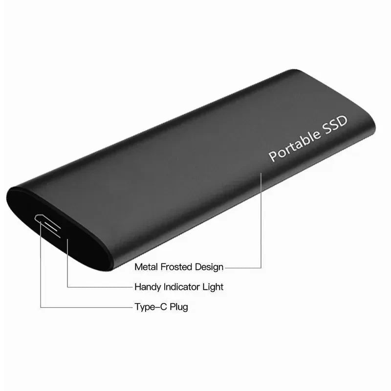 SlimVault | Portable USB-C Drive with High-Speed File Transfer & Durable Build