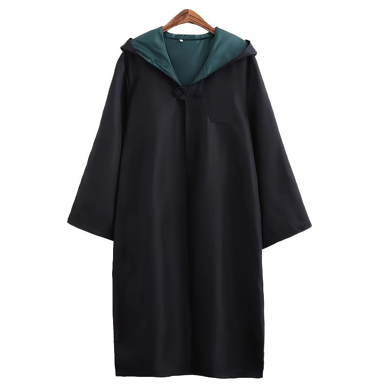 Hooded Wizard Cloak | Unisex Long Sleeve Halloween Costume