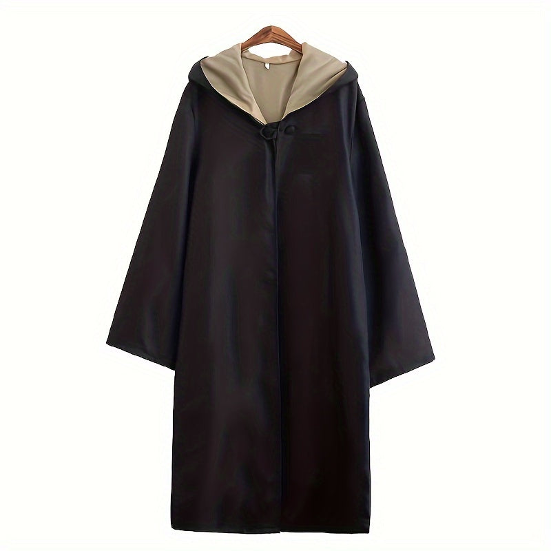 Hooded Wizard Cloak | Unisex Long Sleeve Halloween Costume