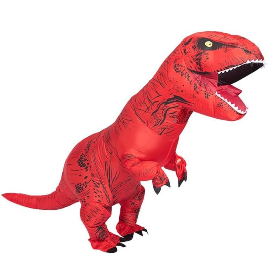Unisex Giant Dinosaur Costume | Inflatable Full Body Halloween Jumpsuit