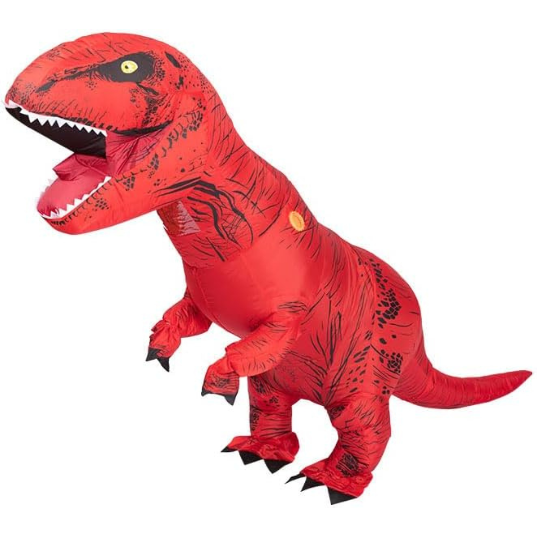 Unisex Giant Dinosaur Costume | Inflatable Full Body Halloween Jumpsuit