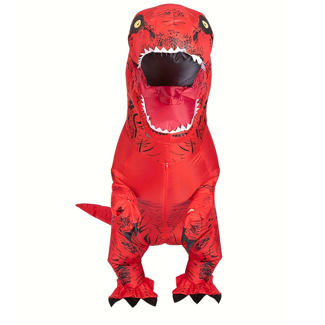 Unisex Giant Dinosaur Costume | Inflatable Full Body Halloween Jumpsuit
