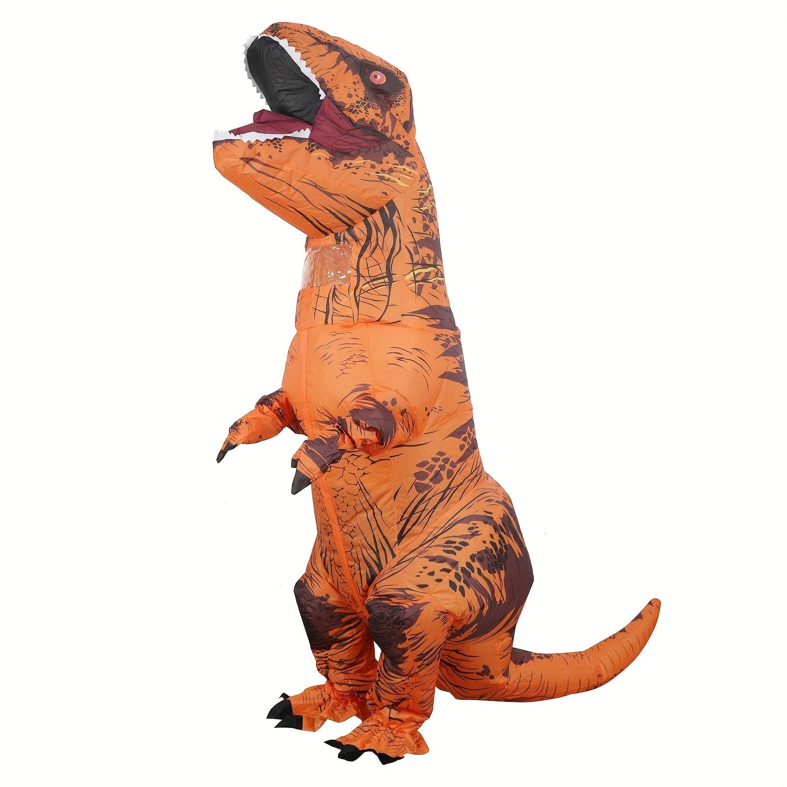 Unisex T-Rex Inflatable Jumpsuit | Giant Dinosaur Halloween Costume