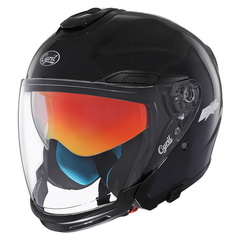 Unisex Motorcycle Helmet Lightweight ABS Dual Visor Aerodynamic Design