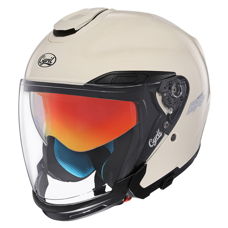 Unisex Motorcycle Helmet Lightweight ABS Dual Visor Aerodynamic Design