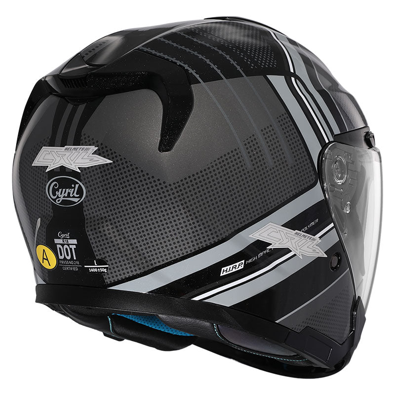Unisex Motorcycle Helmet Lightweight ABS Dual Visor Aerodynamic Design