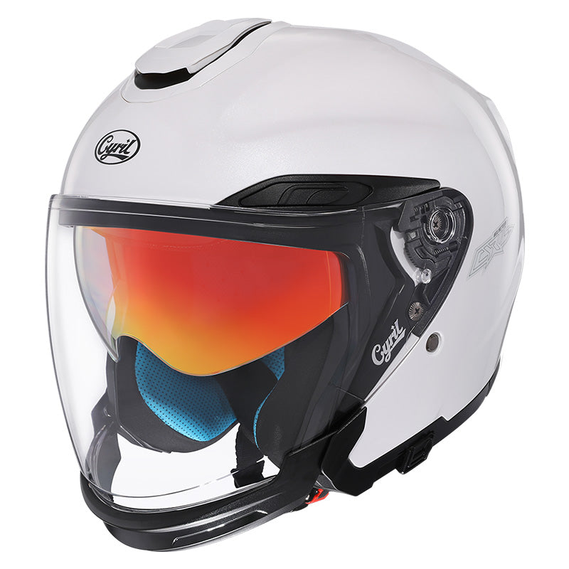 Unisex Motorcycle Helmet Lightweight ABS Dual Visor Aerodynamic Design