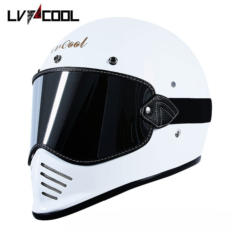 Carbon Fiber Full Face Motorcycle Helmet – Lightweight, DOT & ECE Certified