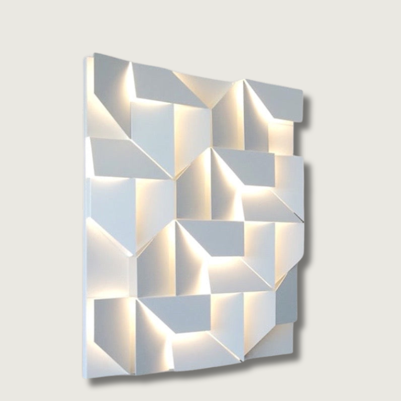 GlowVista – Modern 3D Wall Lamp for Breathtaking Visual Effects