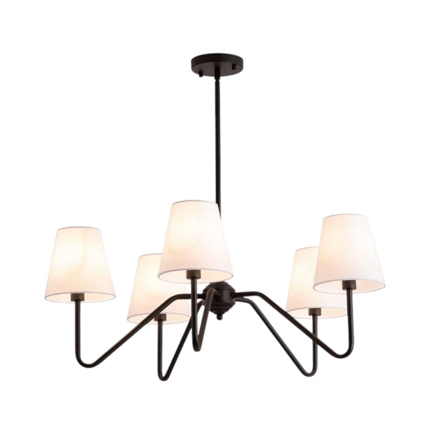 Valenor | Sleek Minimalist Chandelier for Bedroom Ambiance