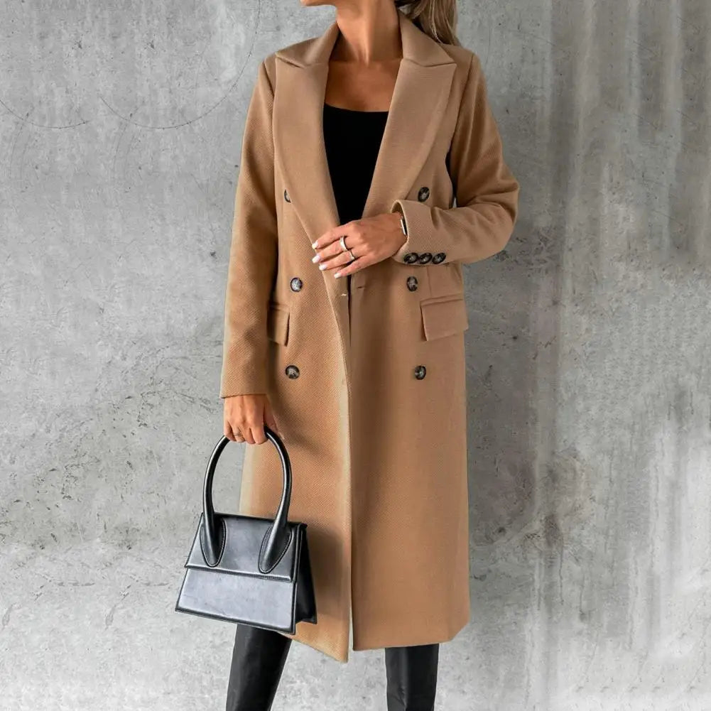 Luciana | Elegant Women's Long Trench Coat – Classic Style with Lasting Comfort