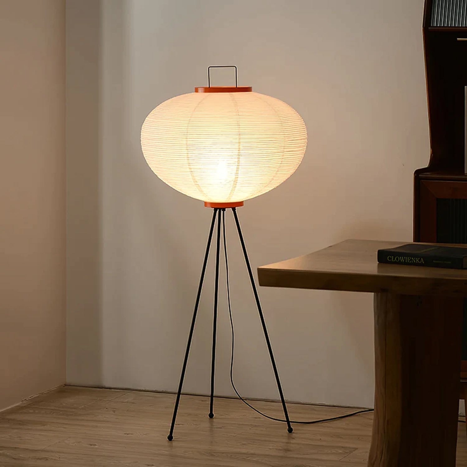 Valorae | Japanese-Inspired Rice Paper Floor Lamp