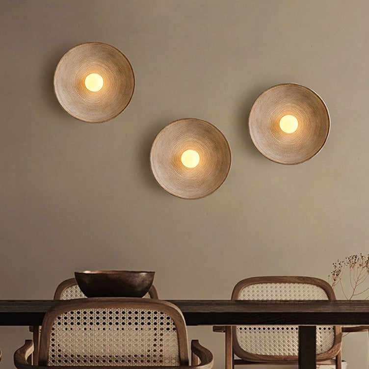 Velys | Minimalist Japanese Wooden Wall Lamp for Modern Interiors