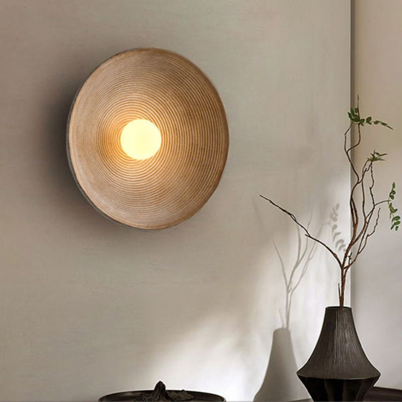 Velys | Minimalist Japanese Wooden Wall Lamp for Modern Interiors