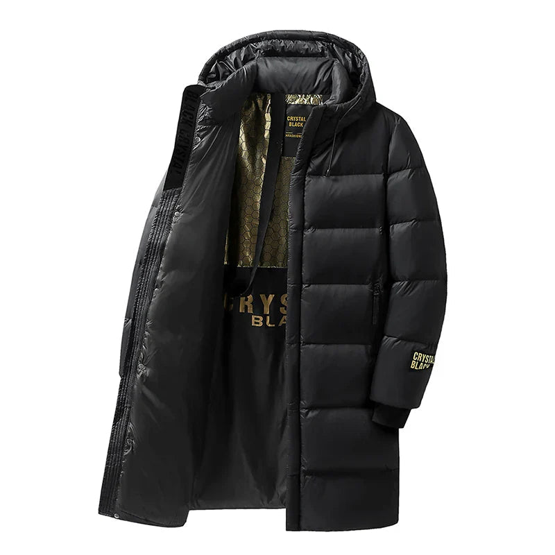 Calvin | Warm Durable Nylon Winter Coat for Men