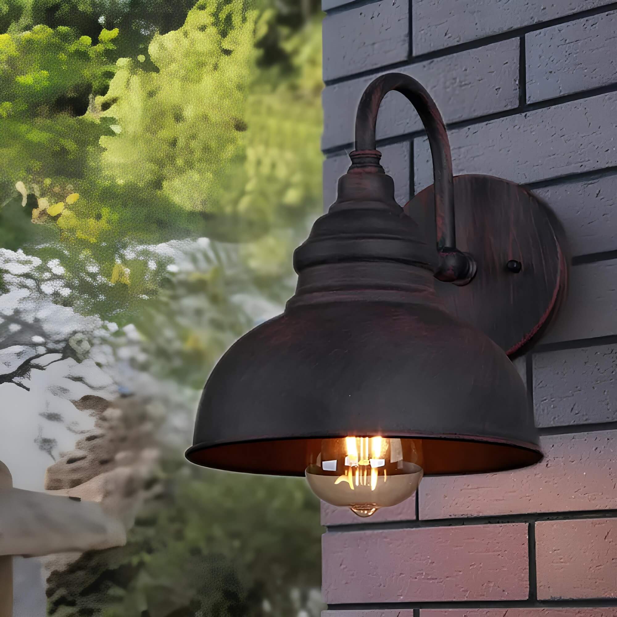 Heritage Outdoor Sconce – A rust-resistant, vintage-style wall lantern for patios and gardens.