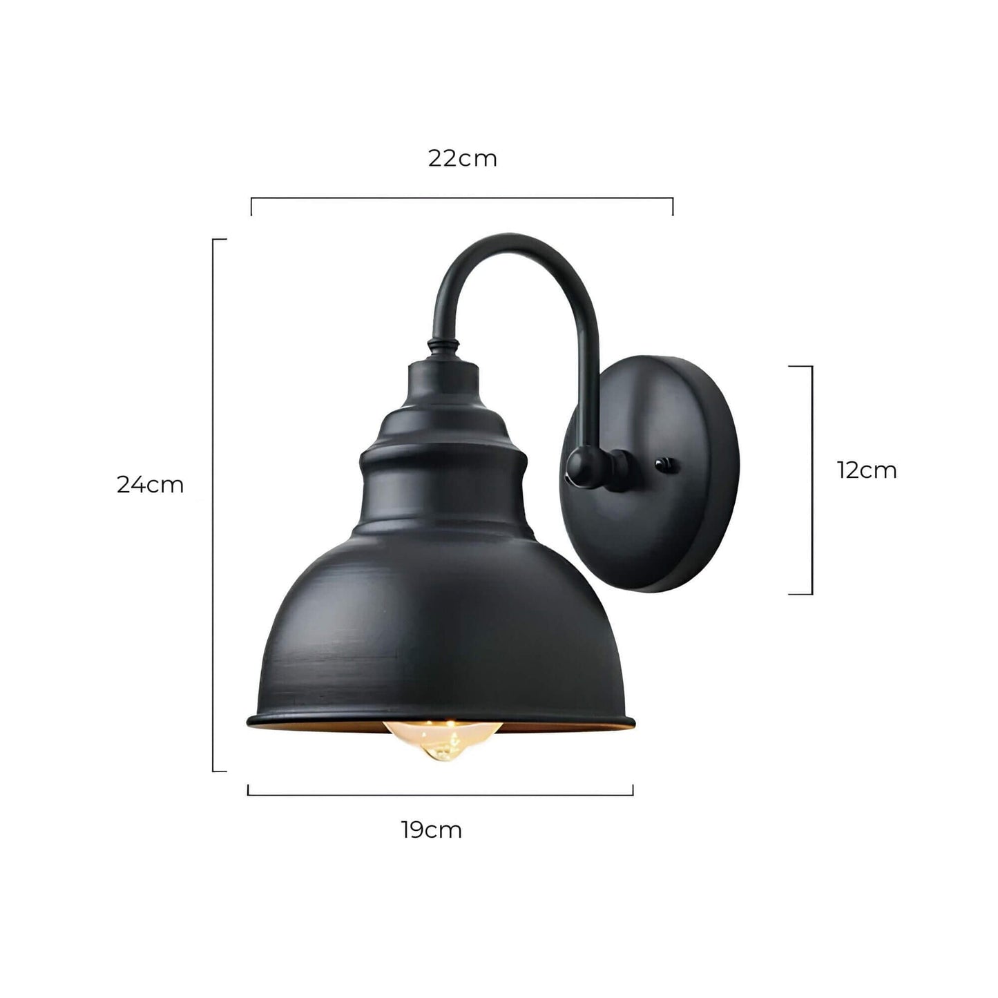 Heritage Outdoor Sconce – A rust-resistant, vintage-style wall lantern for patios and gardens.