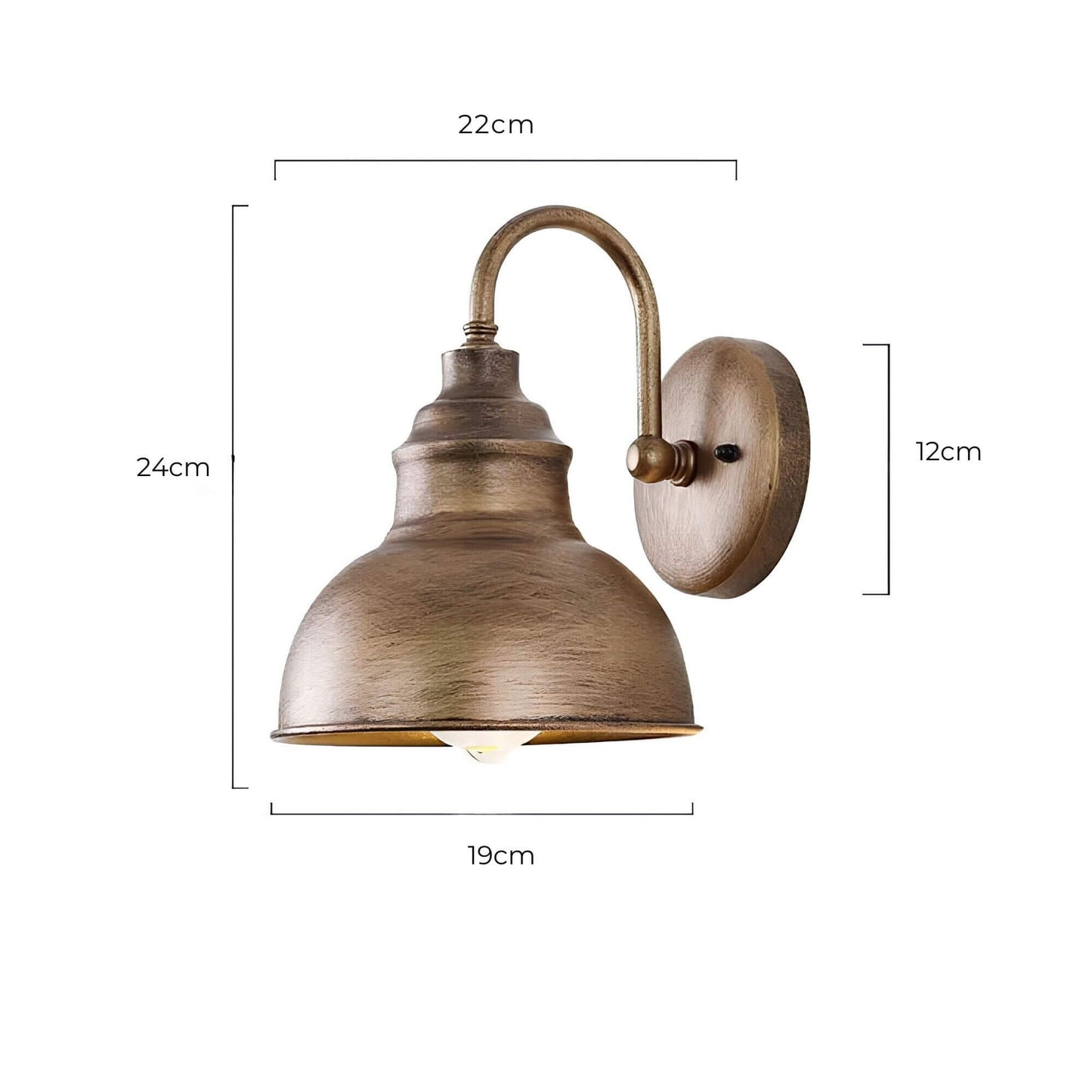 Heritage Outdoor Sconce – A rust-resistant, vintage-style wall lantern for patios and gardens.