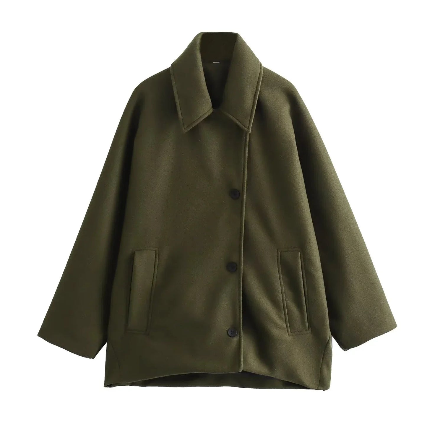 Isadora | Women's Warm Oversized Coat – Cozy Winter Style with Long Sleeves