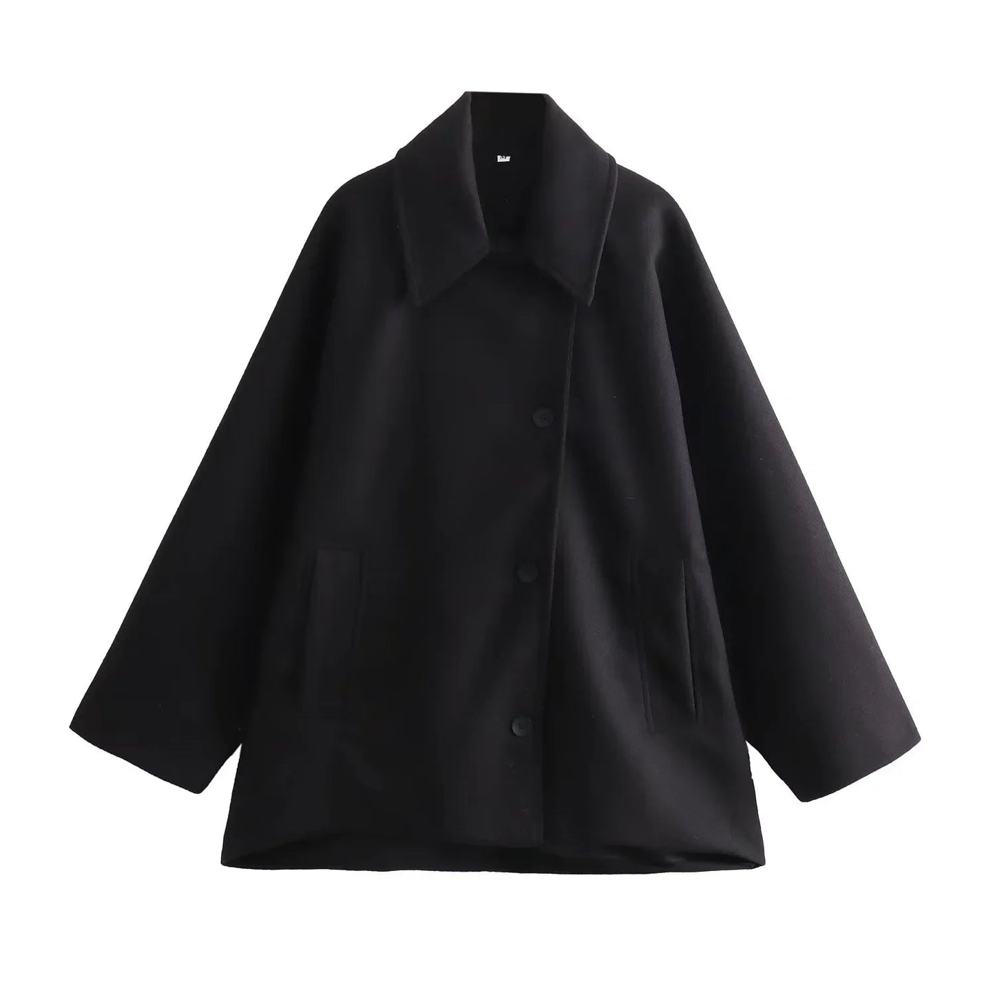 Isadora | Women's Warm Oversized Coat – Cozy Winter Style with Long Sleeves
