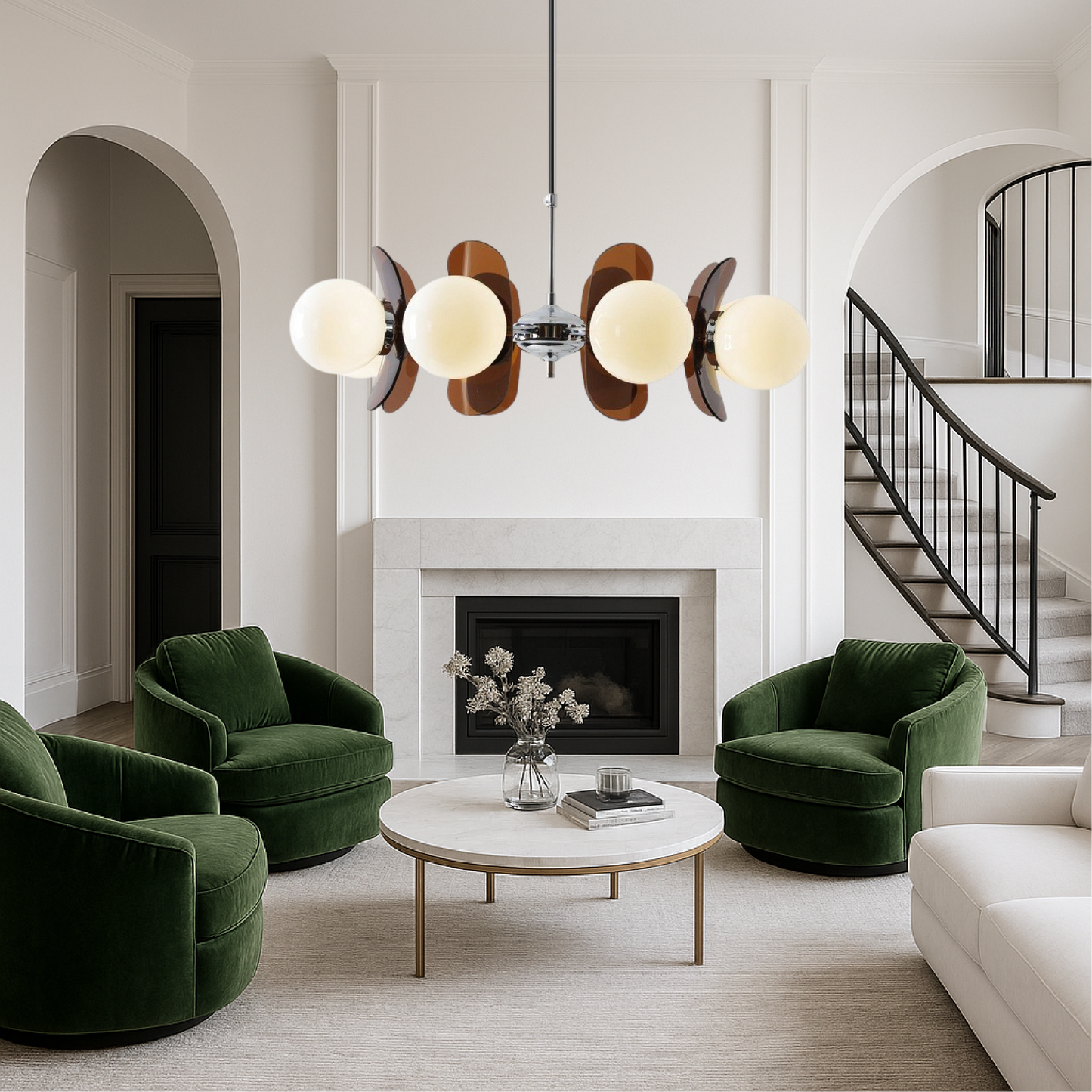 Voltra | Vintage Bauhaus Chandelier for Stylish Homes