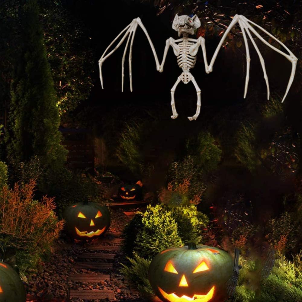 Hanging Skeleton – Spooky Wall Art Halloween Decoration Ornament