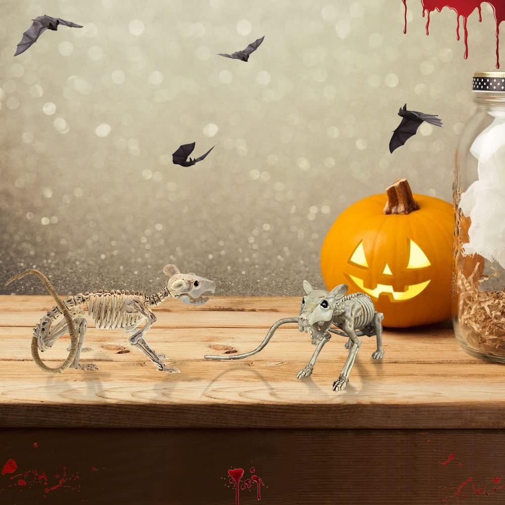 Hanging Skeleton – Spooky Wall Art Halloween Decoration Ornament