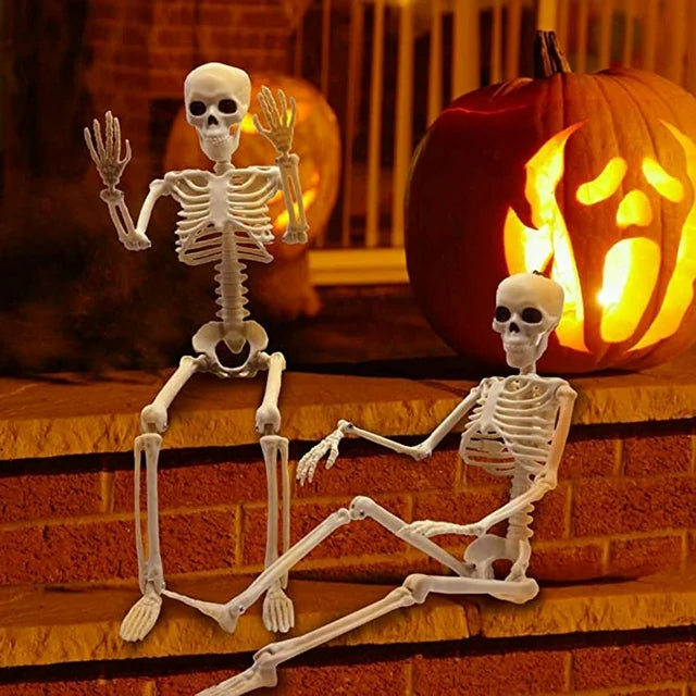 Hanging Skeleton – Spooky Wall Art Halloween Decoration Ornament