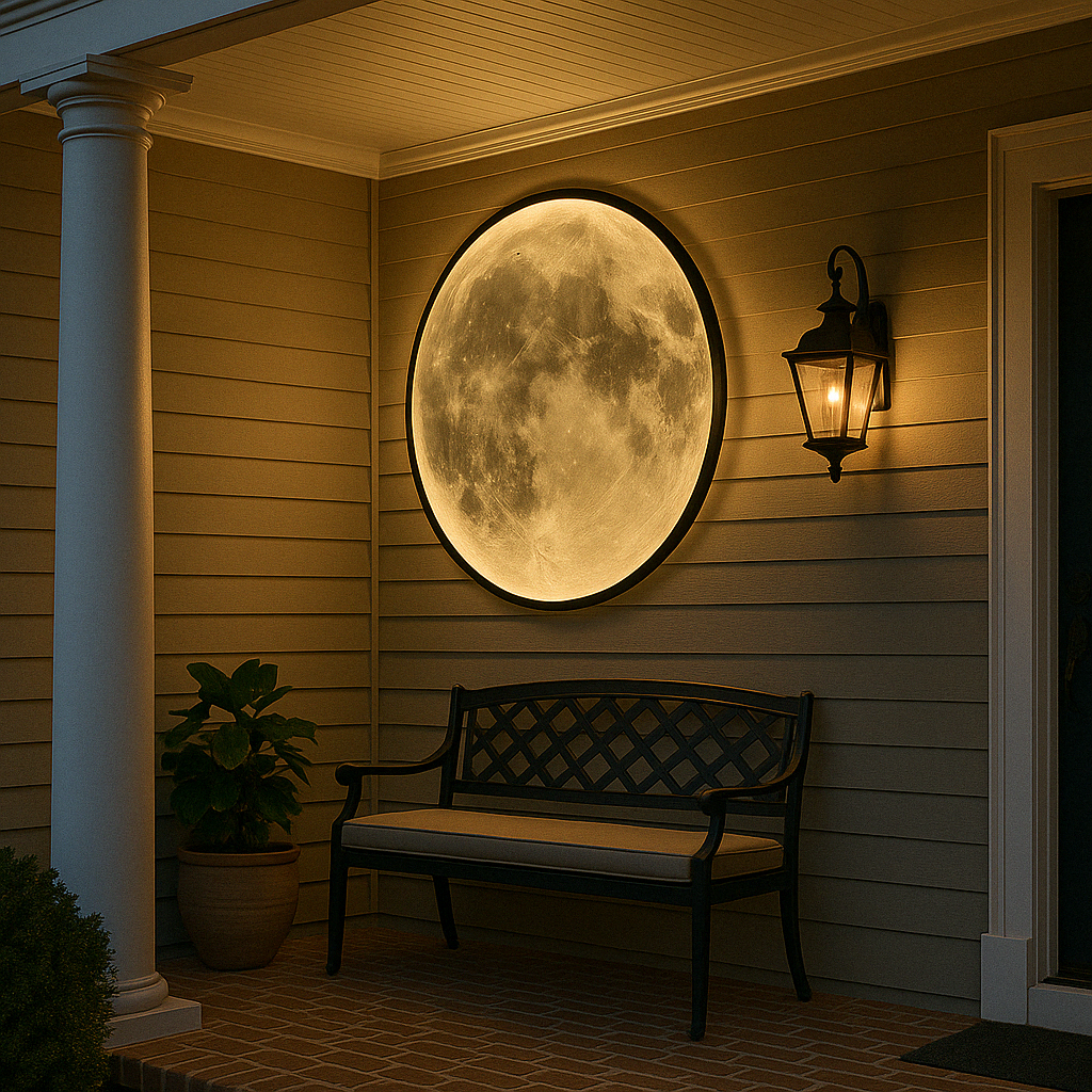 Wallure | Modern Moonlight Wall Lamp for Stylish Homes