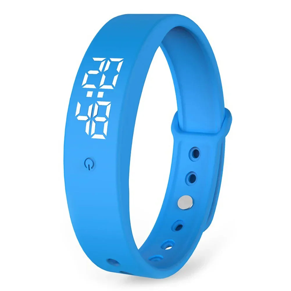 Daily Health Smartwatch with Body Temperature Tracking, Waterproof Build, and Vibration Alert System
