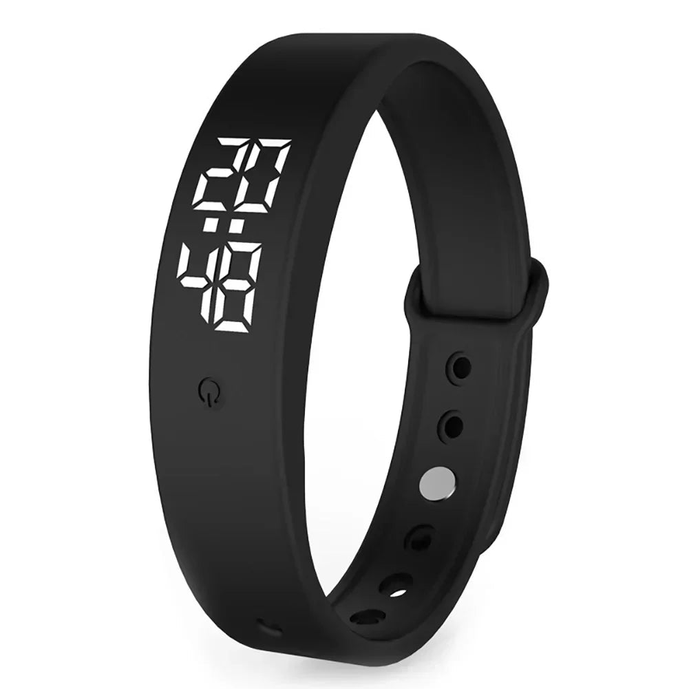Daily Health Smartwatch with Body Temperature Tracking, Waterproof Build, and Vibration Alert System