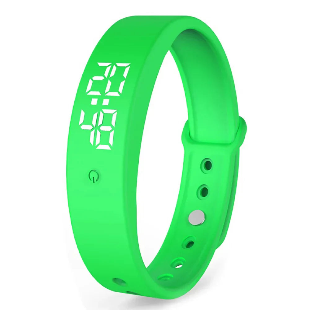 Daily Health Smartwatch with Body Temperature Tracking, Waterproof Build, and Vibration Alert System