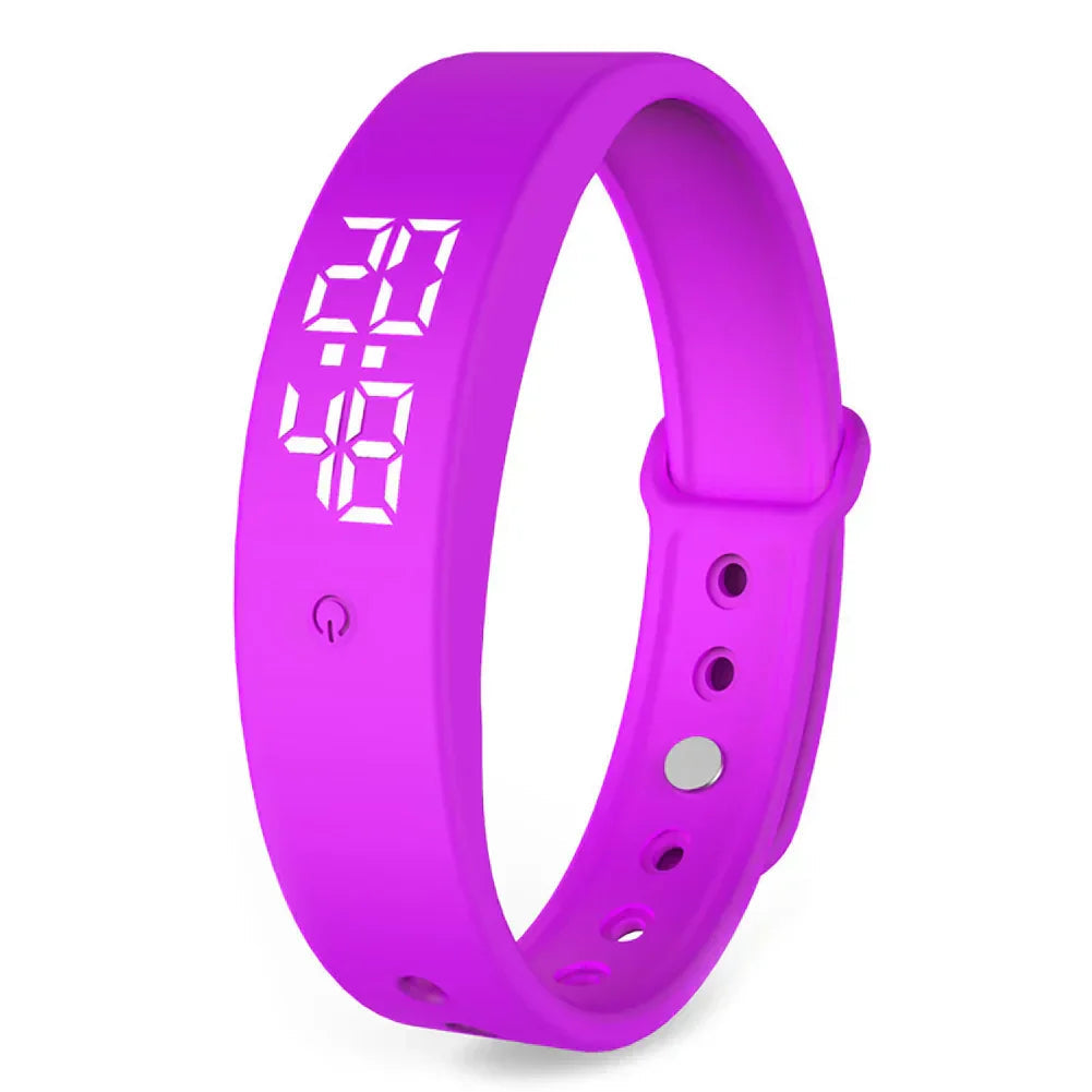 Daily Health Smartwatch with Body Temperature Tracking, Waterproof Build, and Vibration Alert System
