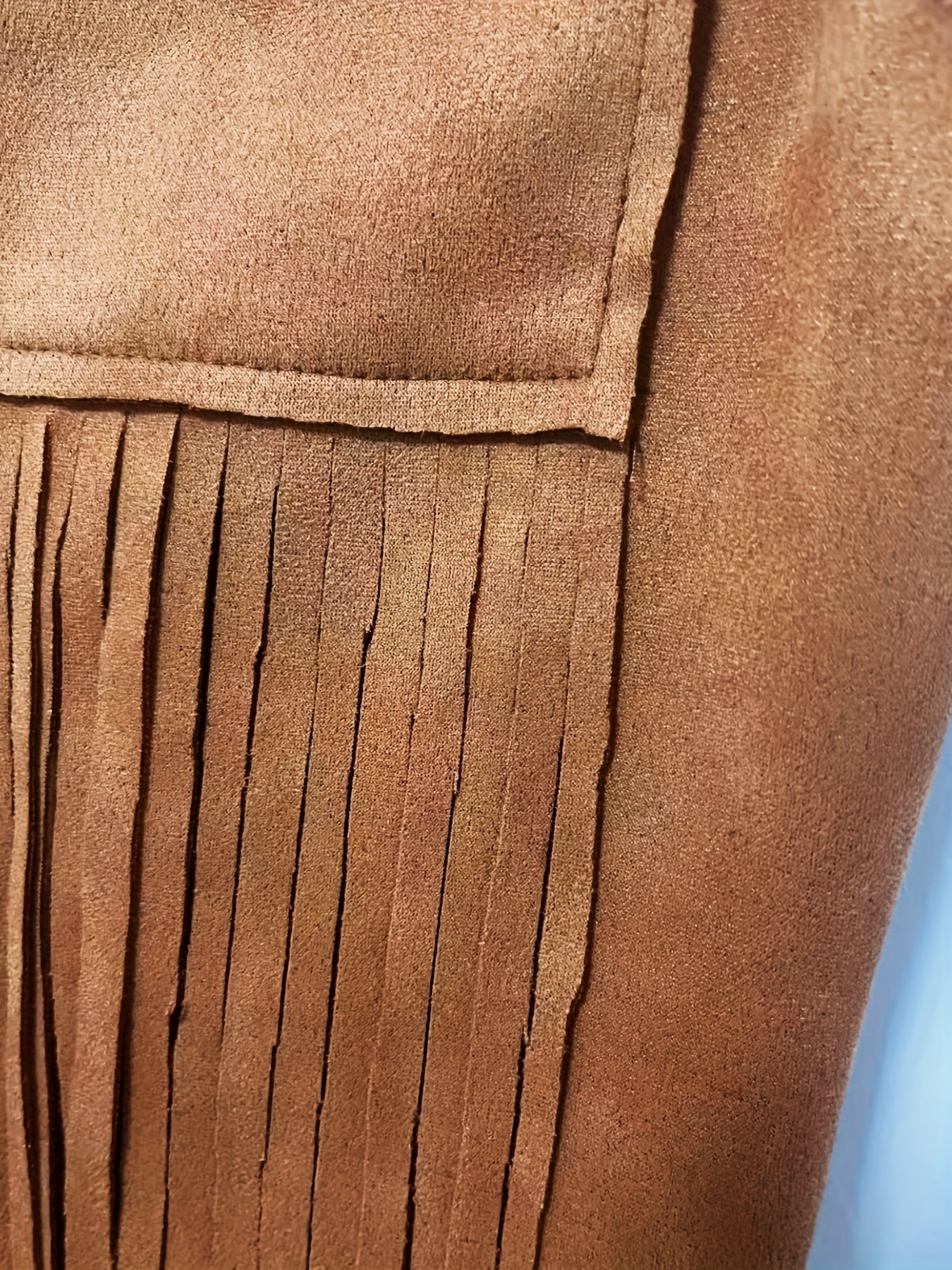 Western Cowgirl Halloween Costume Jumpsuit | Sleeveless Suede Fringe Outfit