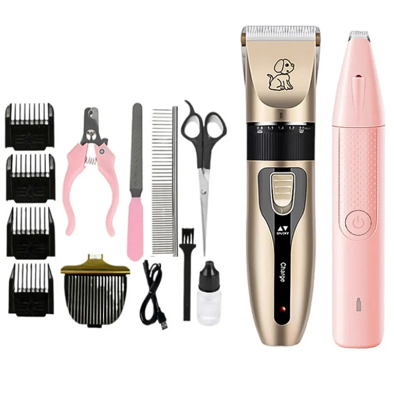 QuietClip Pro Clippers – Whisper-Quiet with a Long-Lasting Battery and Precision Blades for Stress-Free Pet Care.