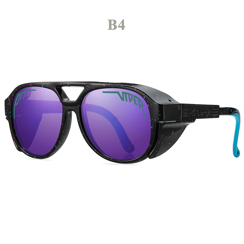 RoadGrip Sunglasses – Windproof motorcycle sunglasses with UV400 protection.