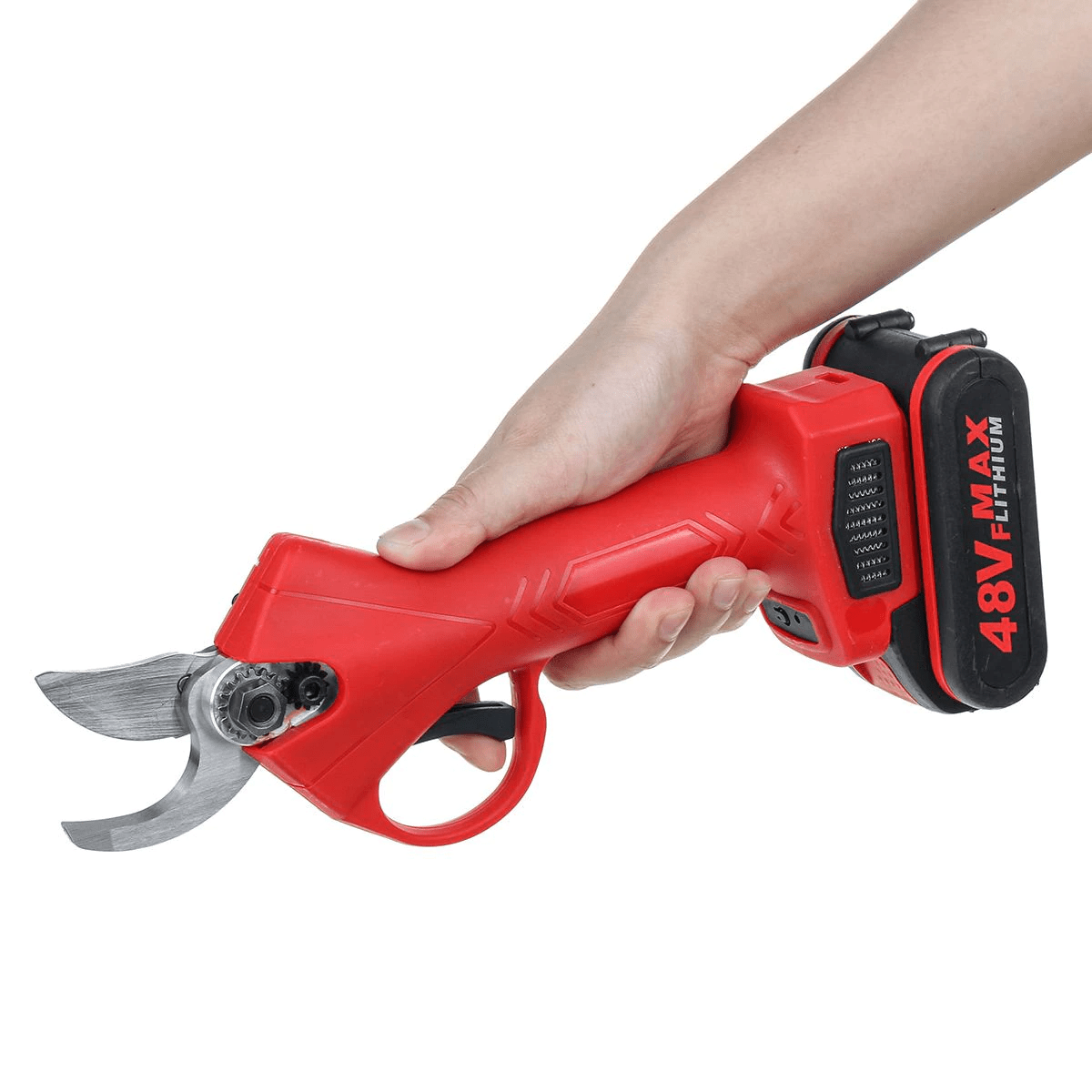 TrimForce – Rechargeable Electric Secateurs with Sharp Tungsten Blade for Garden Work