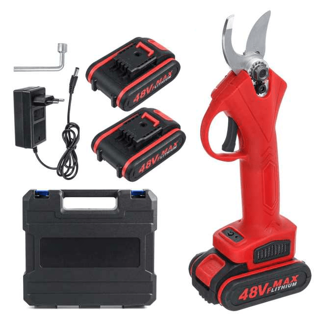 TrimForce – Rechargeable Electric Secateurs with Sharp Tungsten Blade for Garden Work
