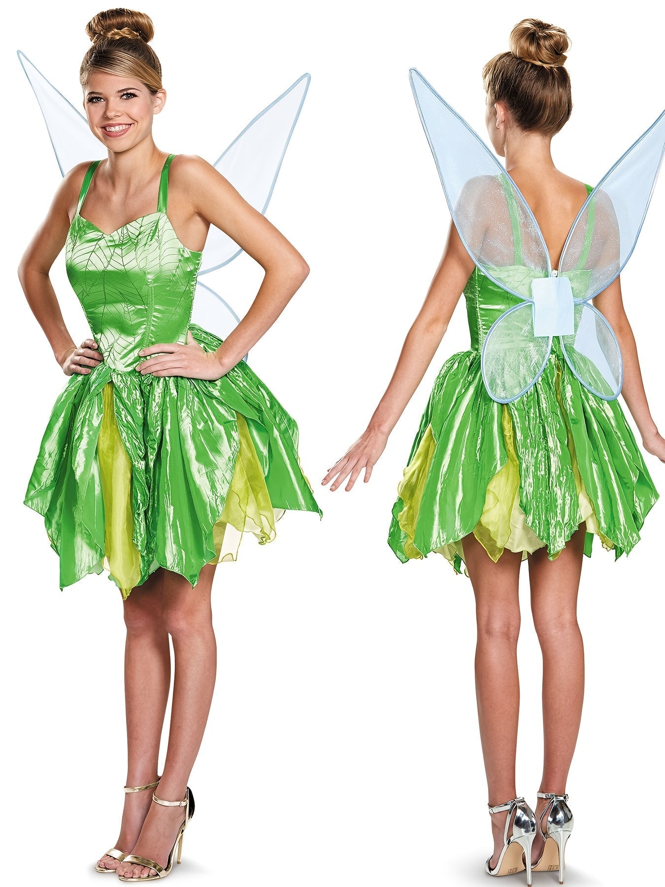 Women’s Sleeveless Mini Dress | Fairy Winged Halloween Costume