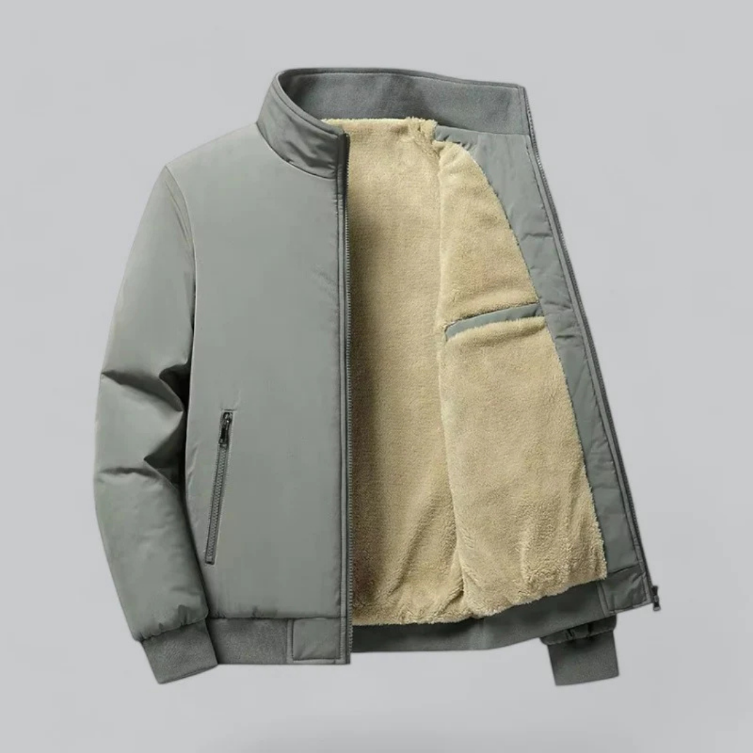 Wyatt | Insulated Men’s Bomber Puffer Jacket for Winter Comfort