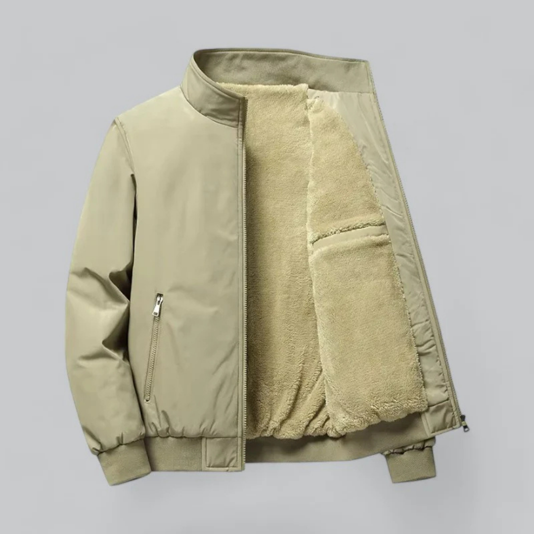 Wyatt | Insulated Men’s Bomber Puffer Jacket for Winter Comfort