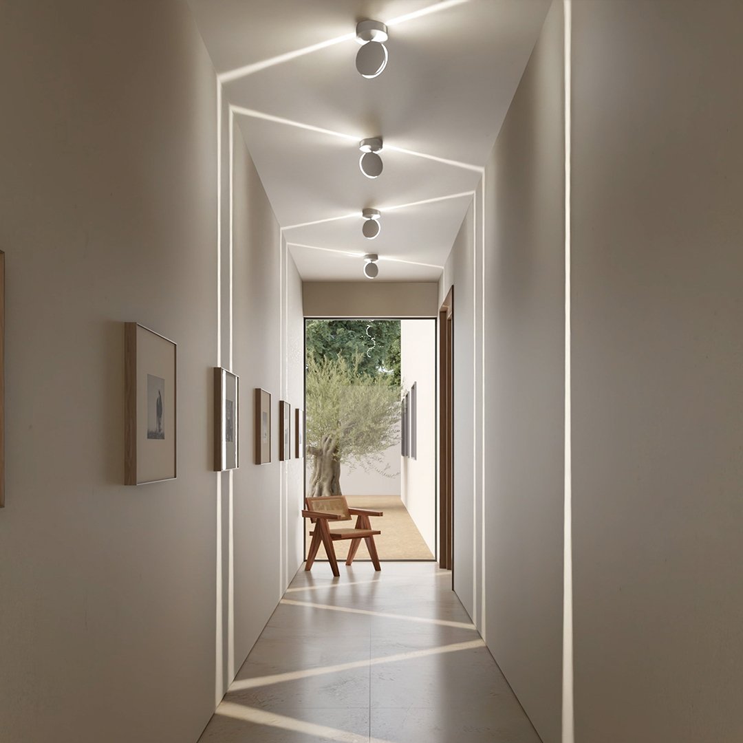 AuraBeam – Elegant LED Wall Light Design for Dynamic Illumination