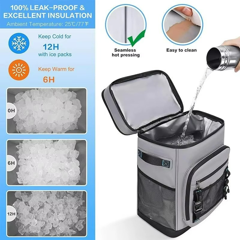 Waterproof Lunch Food Box Backpack for Outdoor Picnic and Travel