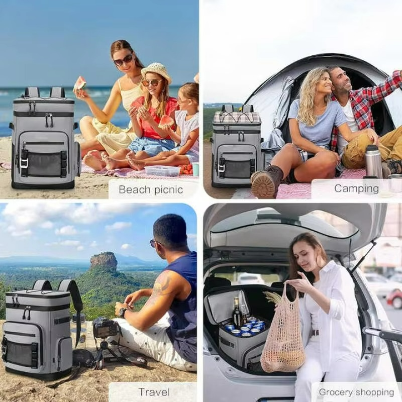 Waterproof Lunch Food Box Backpack for Outdoor Picnic and Travel