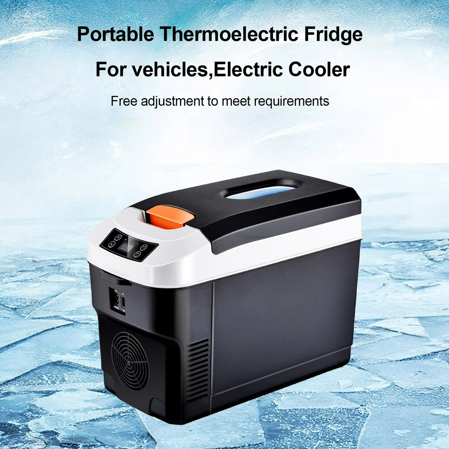 Insulated Car Fridge and Cooler Box Lightweight and Versatile