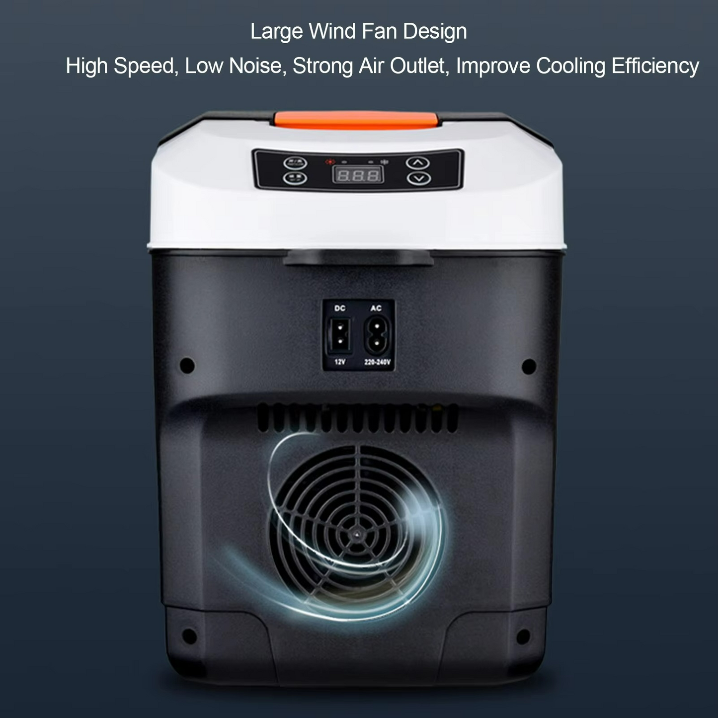 Insulated Car Fridge and Cooler Box Lightweight and Versatile
