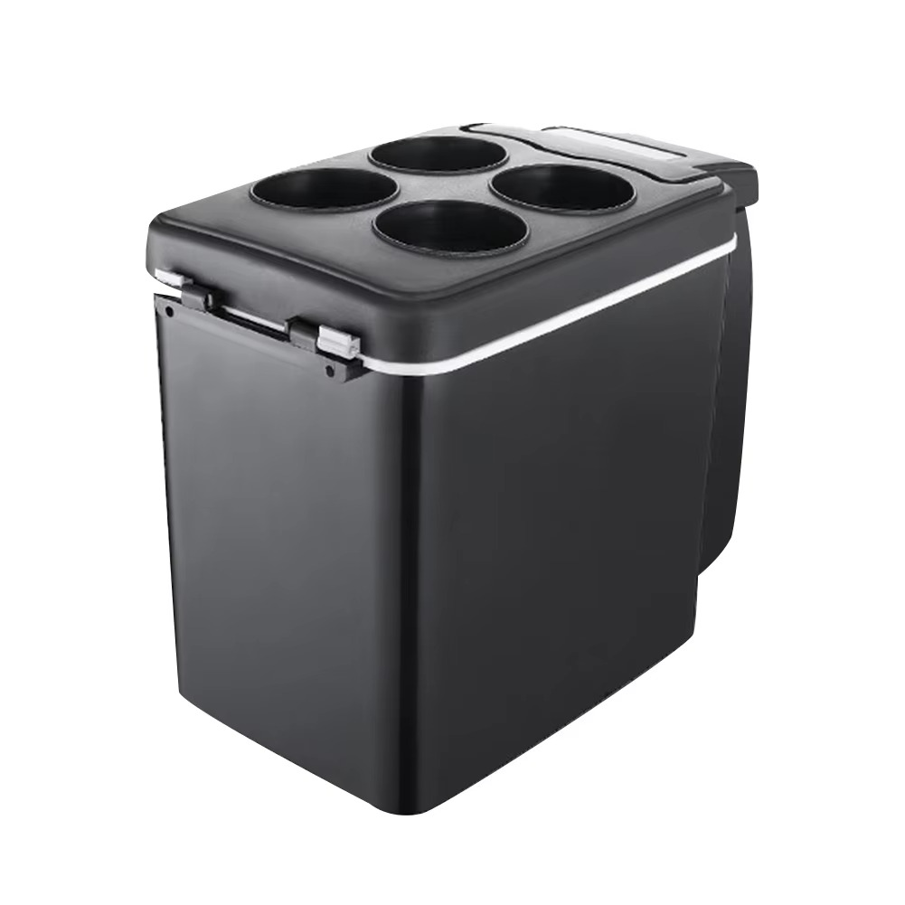 Compact Car Fridge and Insulated Cooler Box for Travel