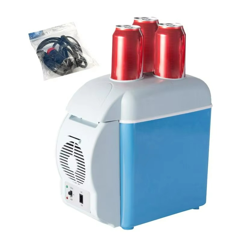 Insulated Auto Cooler and Warmer Box with Built-in Refrigerator Function