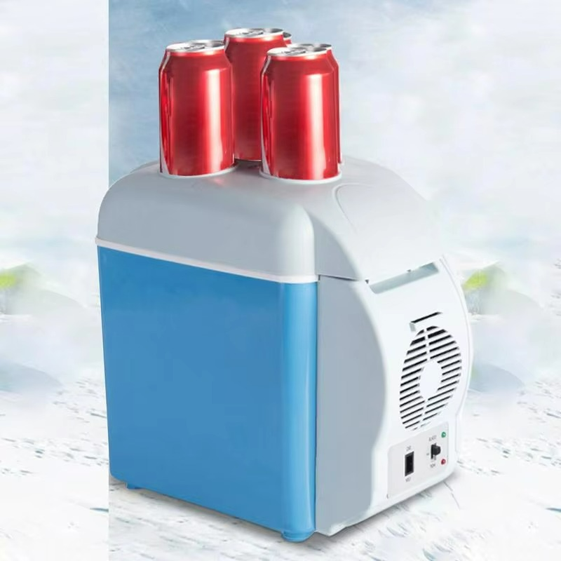 Insulated Auto Cooler and Warmer Box with Built-in Refrigerator Function